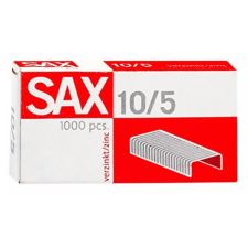 Sax Tűzőkapocs sax 10/5 cink 1000 db/dob gemkapocs, tűzőkapocs