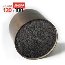 SBAutoparts EURO6 Univerzális fém katalizátorbetét 600 cpsi 120x100 mm autóalkatrész