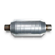 SBAutoparts Univerzális EURO5 kerámiabetétes katalizátor Ø50 mm – hővédő pajzzsal autóalkatrész