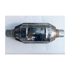 SBAutoparts Univerzális kerek kerámiabetétes katalizátor, Ø55mm, 700-2500 cm³, EURO2 kipufogó alkatrész