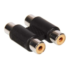 SBOX AD.2XRCA/R 3,5mm – 2 x RCA F/F adapter kábel és adapter