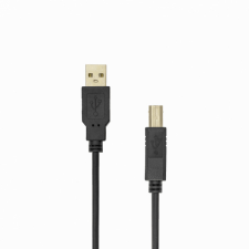 SBOX Kábel, CABLE USB A Male - USB B Male 2 m kábel és adapter