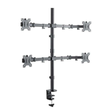 SBOX LCD-352/4 asztali TV konzol 81,3 cm (32&quot;) Fekete tv állvány és fali konzol
