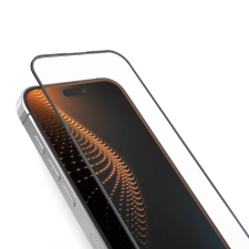 SBS edzett üveg fekete szegéllyel iPhone 13/13 Pro/14 mobiltelefon kellék