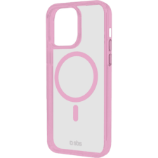 SBS MagFrame Apple iPhone 15 Pro Max Telefon tok - Rózsaszín (TEMAGCOLIP1567PP) tok és táska