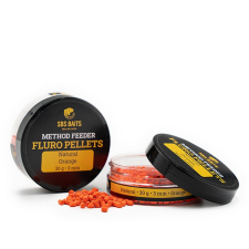 SBS METHOD FEEDER FLURO PELLETS ORANGE 3 MM 30G bojli, aroma
