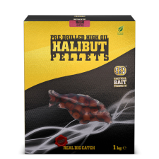 SBS Pre-drilled Halibut Pellet 14 mm Fish (halas) 1kg bojli, aroma