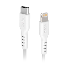 SBS TECABLELIGTC1W USB-C apa - Lightning apa 2.0 Adat és töltőkábel - Fehér (1m) (TECABLELIGTC1W) kábel és adapter