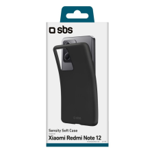 SBS Xiaomi Redmi Note 12 Tok - Fekete (TESENSXIRNO12K) tok és táska