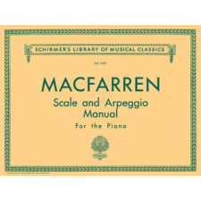 Scale and Arpeggio Manual – Walter Macfarren idegen nyelvű könyv