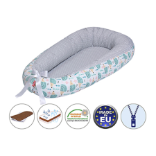  Scamp babafészek kókuszbetétes Hedgehog Green BF014 babafészek