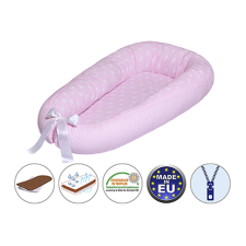 Scamp babafészek kókuszbetétes Rosa Stars Dots BF017 babafészek