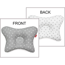 Scamp laposfejûség elleni párna Lettle Heart White Grey BLP012 babaágynemű, babapléd