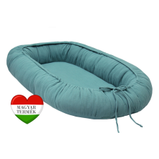Scamp muszlin babafészek /Emerald (Zöld babafészek) babaágynemű, babapléd