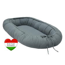 Scamp muszlin babafészek /Grey (Sötétszürke babafészek) babaágynemű, babapléd