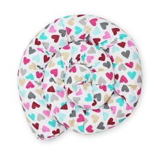 Scamp rácsvédő hengerpárna 180cm Colorful Hearts BRVE018 180CM bababiztonság