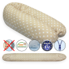  Scamp szoptatós párna univerzális pamut Beige Dots SZPE238