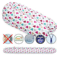 Scamp szoptatós párna vászon ColorfulHeart standard kismama párna