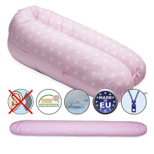 Scamp szoptatós párna vászon Rózsa csillagos standard kismama párna