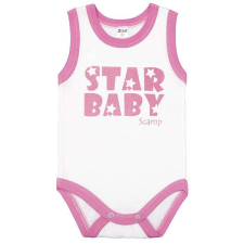 Scamp Ujjatlan baba kombidresz (62) - Star Baby pink gyerek atléta, trikó
