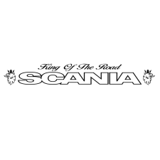 Scania szélvédő matrica 118cm x 17cm autó dekoráció