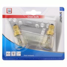 SCANPART 1109547505 25W 300°C 2db-os sütőlámpa izzókészlet (SCANPART_1109547505) izzó