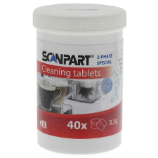 SCANPART 2790000220 kávéfözőhöz 2 fázis 3,5 g 15 mm 40db tisztítótabletta kisháztartási gépek kiegészítői