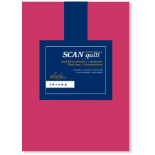 Scanquilt JERSEY ELASTIC LYCRA lepedő, fuksziaszín, 180×200 cm (30395) lakástextília