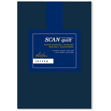 Scanquilt JERSEY ELASTIC LYCRA lepedő, sötétkék, 180×200 cm lakástextília