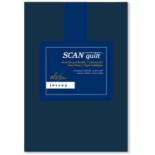 Scanquilt JERSEY ELASTIC LYCRA lepedő, sötétkék, 90×200 cm (28886) lakástextília