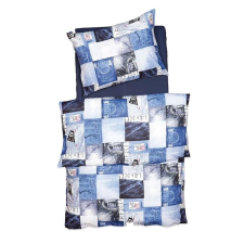Scanquilt KLASIK DESIGN ágyneműhuzat, jeans, kék lakástextília