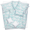 Scanquilt KLASIK DESIGN ágyneműhuzat, jegesmedvék, türkizkék-fehér (33923)