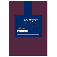 Scanquilt prostěradlo JERSEY ELASTIC LYCRA lilková 90 × 200 cm lakástextília