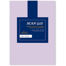 Scanquilt prostěradlo JERSEY ELASTIC LYCRA světle fialová 90 × 200 cm lakástextília
