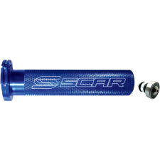 SCAR Gázmarkolatcső Scar alumínium csapággyal kék egyéb motorkerékpár alkatrész