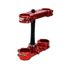 SCAR Hármas Bilincs Eltolás 22mm - Piros egyéb motorkerékpár alkatrész