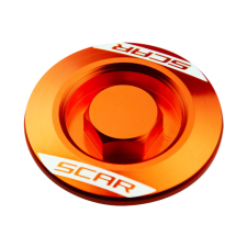 SCAR Motordugó / Olajsapka Scar alumínium SX / EXC narancs egyéb motorkerékpár alkatrész