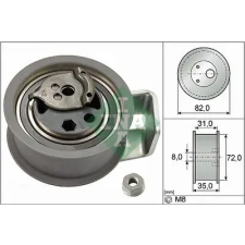 Schaeffler INA feszítő, fogasszíj 531 0436 20 autóalkatrész