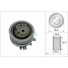 Schaeffler INA feszítő, fogasszíj Schaeffler INA 531 0565 30 autóalkatrész