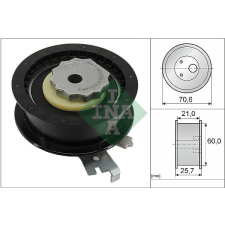 Schaeffler INA feszítő, fogasszíj Schaeffler INA 531 0882 10 autóalkatrész