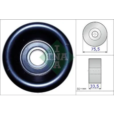 Schaeffler INA feszítőgörgő, hosszbordás szíj 531 0827 10 autóalkatrész