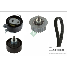 Schaeffler INA Fogasszíjkészlet Schaeffler INA 530 0962 10 autóalkatrész