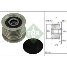 Schaeffler INA generátor szabadonfutó 535 0009 10 autóalkatrész