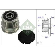Schaeffler INA generátor szabadonfutó 535 0011 10 autóalkatrész