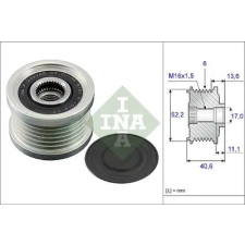 Schaeffler INA generátor szabadonfutó 535 0044 10 autóalkatrész