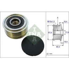 Schaeffler INA generátor szabadonfutó 535 0187 10 autóalkatrész