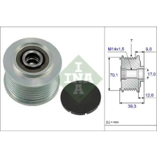 Schaeffler INA generátor szabadonfutó 535 0214 10 autóalkatrész