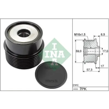 Schaeffler INA generátor szabadonfutó 535 0314 10 autóalkatrész