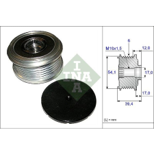 Schaeffler INA generátor szabadonfutó Schaeffler INA 535 0090 10 autóalkatrész
