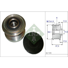 Schaeffler INA generátor szabadonfutó Schaeffler INA 535 0149 10 autóalkatrész